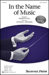 In the Name of Music SATB choral sheet music cover